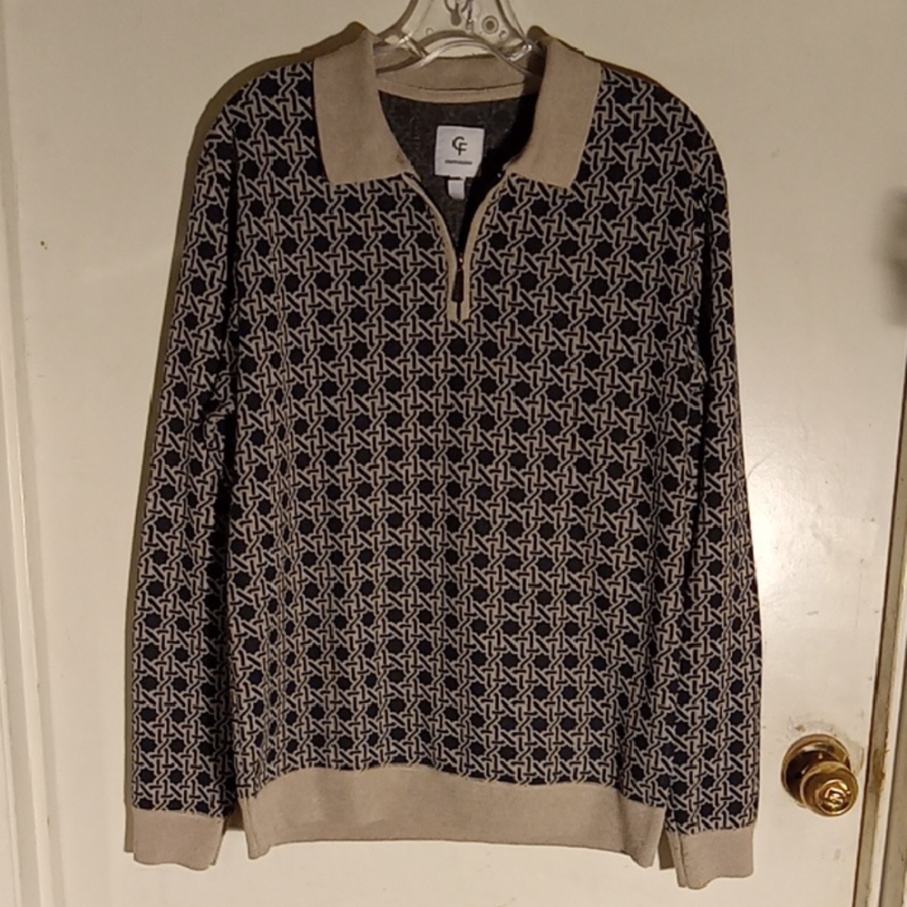 Men's Sweater From Pit To Pit 19 1/2 In" Torso 24 1/2 In" Arm Inseam 20 In"
